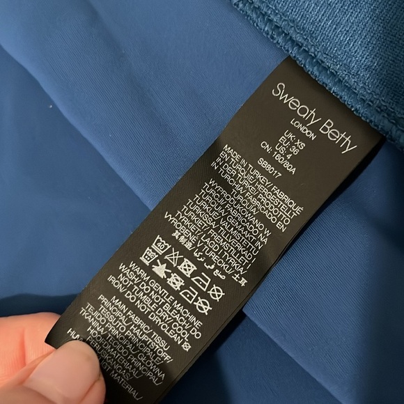 Sweaty Betty Fast Lane Zip Up Jacket Size 2-4 - Picture 7 of 11